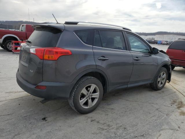 2T3WFREV1FW177615 - 2015 TOYOTA RAV4 XLE GRAY photo 3