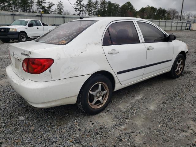 1NXBR32EX4Z240790 - 2004 TOYOTA COROLLA CE WHITE photo 3