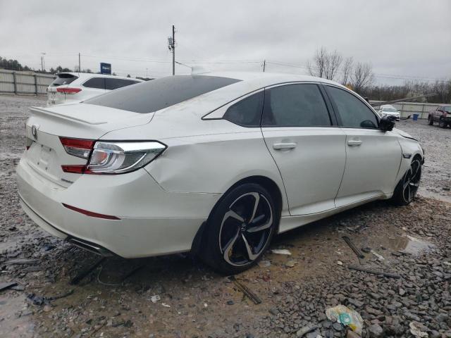 1HGCV1F3XJA208020 - 2018 HONDA ACCORD SPORT WHITE photo 3