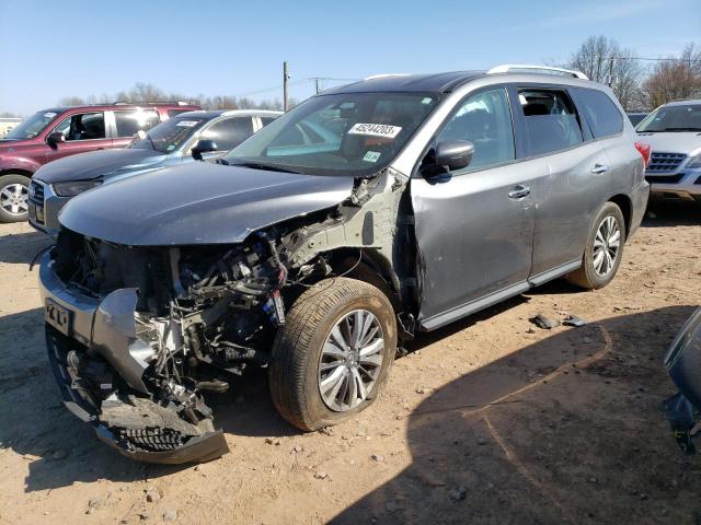 5N1DR2MM8KC649977 - 2019 NISSAN PATHFINDER S 灰色 照片 1