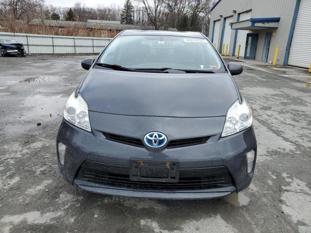 JTDKN3DU4C1614654 - 2012 TOYOTA PRIUS GRAY photo 5