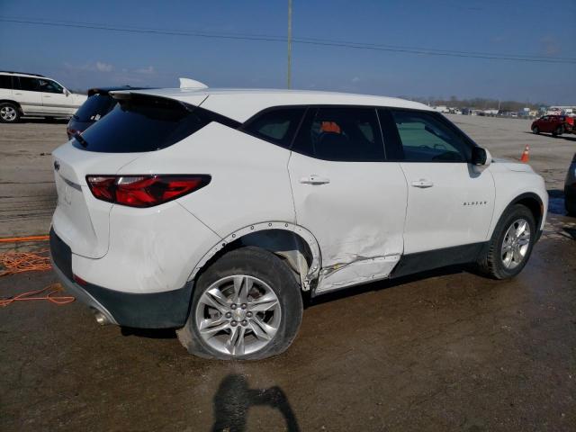 3GNKBBRA2MS581789 - 2021 CHEVROLET BLAZER 1LT WHITE photo 3