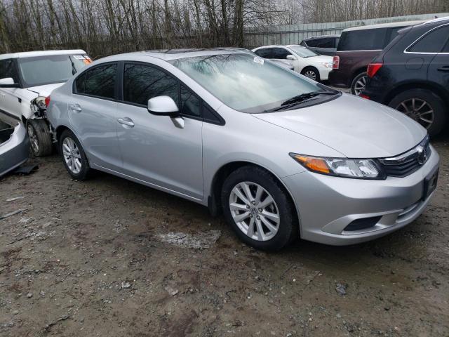 2HGFB2F88CH519098 - 2012 HONDA CIVIC EX SILVER photo 4