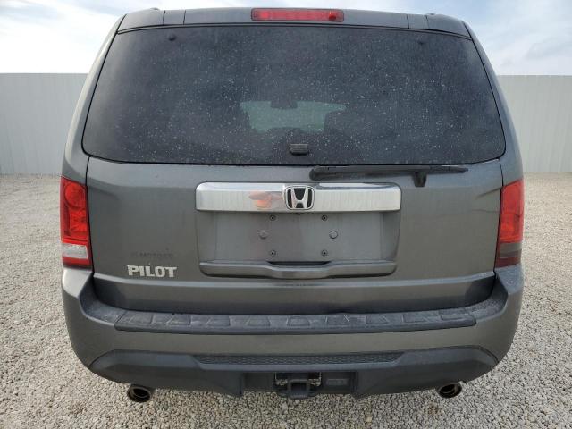 5FNYF3H65CB024473 - 2012 HONDA PILOT EXL GRAY photo 6