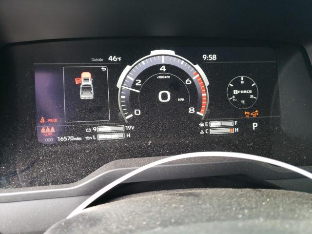 5TFNA5EC3PX017198 - 2023 TOYOTA TUNDRA CREWMAX PLATINUM BLACK photo 9