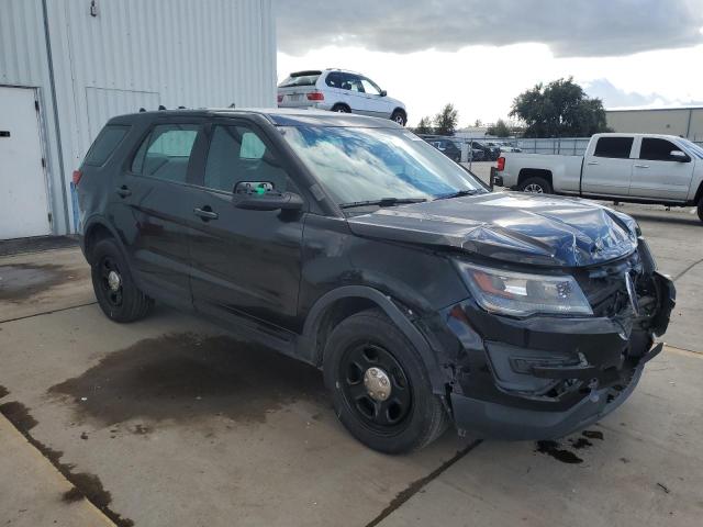 1FM5K8ARXHGA63312 - 2017 FORD EXPLORER POLICE INTERCEPTOR 黑色 照片 4