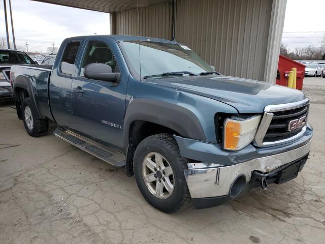 1GTEK19047Z637889 - 2007 GMC NEW SIERRA K1500 BLUE photo 4