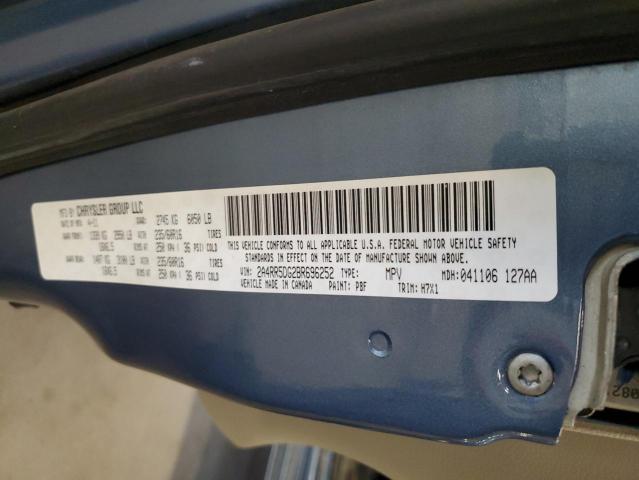 2A4RR5DG2BR696252 - 2011 CHRYSLER TOWN & COU TOURING 蓝色 照片 12