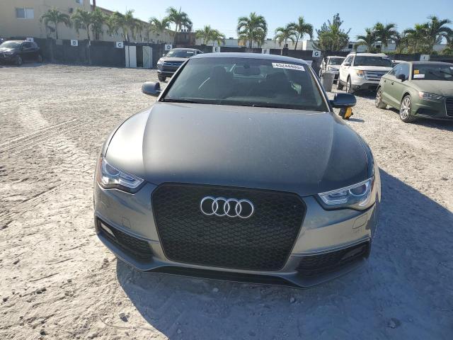 WAUCGAFR1FA055268 - 2015 AUDI S5 PREMIUM PLUS ნაცრისფერი ფოტო 5