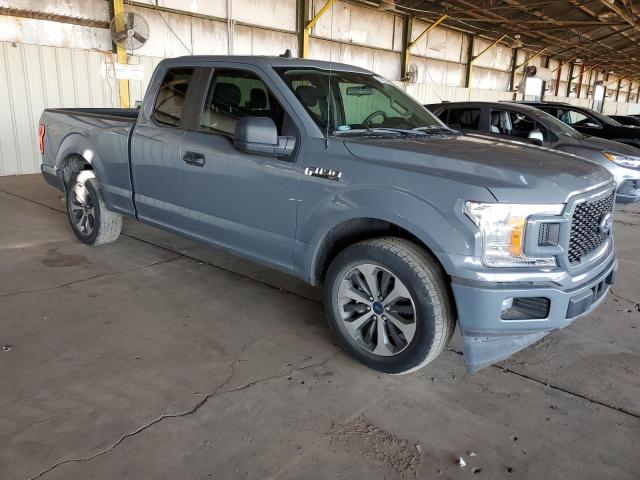 1FTEX1CP2LKD33034 - 2020 FORD F150 SUPER CAB GRAY photo 4