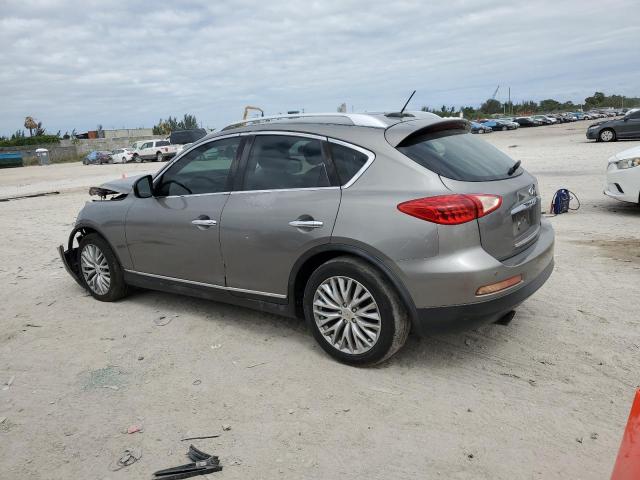 JNKAJ09E88M300274 - 2008 INFINITI EX35 BASE GRAY photo 2