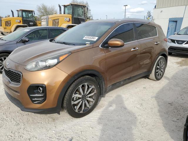 KNDPN3AC4H7098818 - 2017 KIA SPORTAGE EX BROWN photo 1