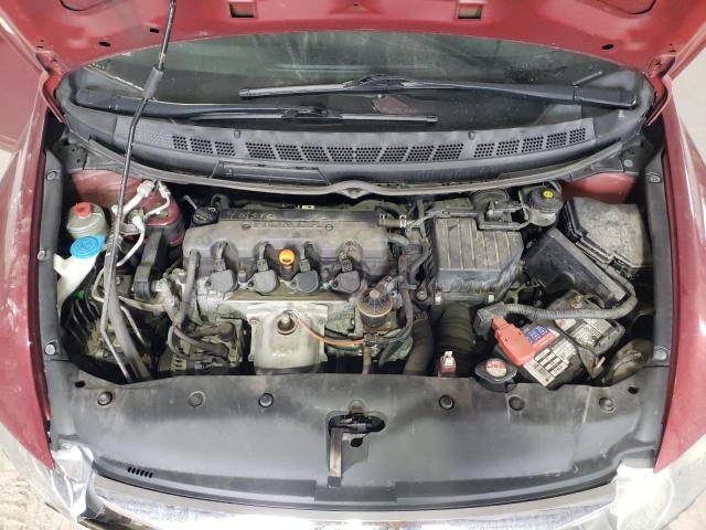 2HGFA1F62BH547280 - 2011 HONDA CIVIC LX-S برغندي صورة 11