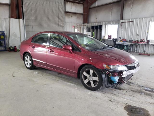 2HGFA1F62BH547280 - 2011 HONDA CIVIC LX-S برغندي صورة 4