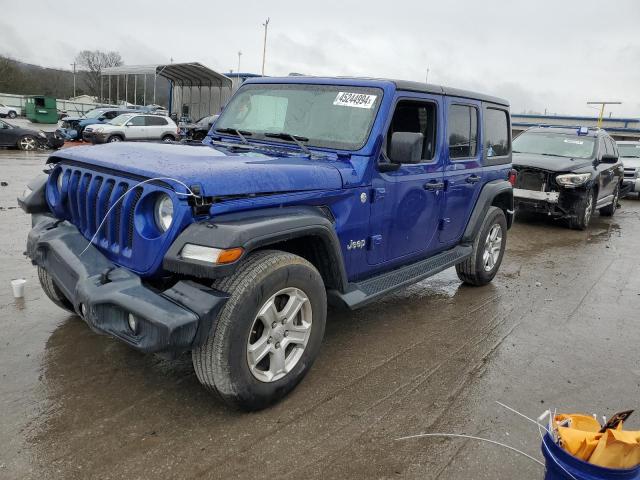 1C4HJXDN5LW146362 - 2020 JEEP WRANGLER U SPORT BLUE photo 1