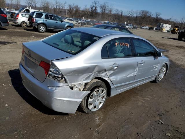 2HGFA1F57BH512810 - 2011 HONDA CIVIC LX SILVER photo 3