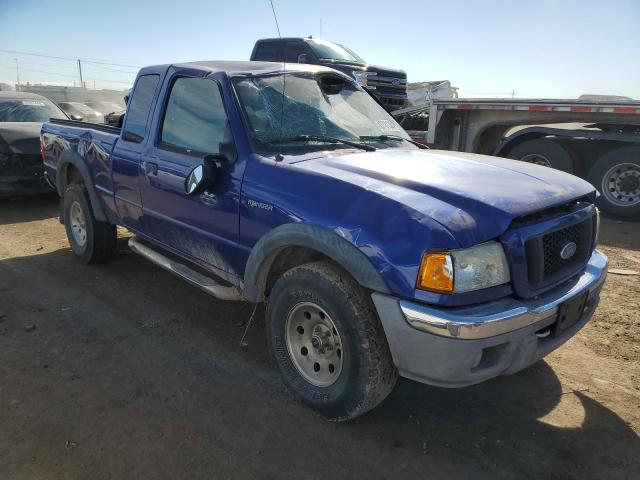 1FTZR45E95PA39953 - 2005 FORD RANGER SUPER CAB BLUE photo 4