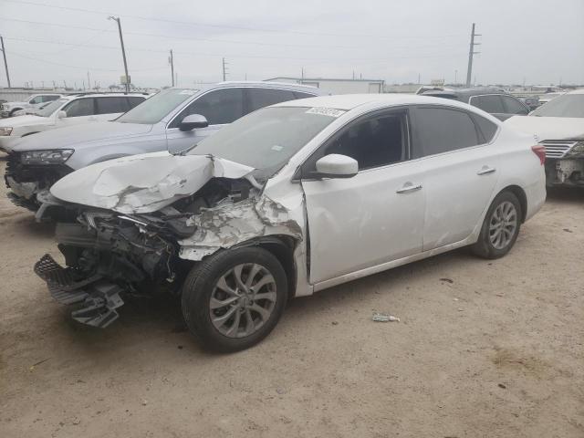 3N1AB7AP3JL645476 - 2018 NISSAN SENTRA S WHITE photo 1