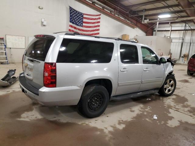 1GNSCJE08DR106221 - 2013 CHEVROLET SUBURBAN C1500 LT SILVER photo 3