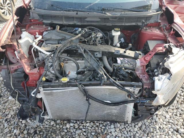 JN8AT2MV7GW142838 - 2016 NISSAN ROGUE S RED photo 12