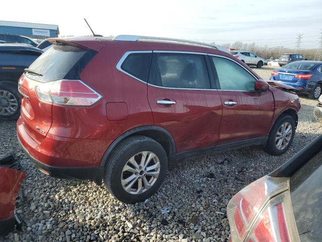 JN8AT2MV7GW142838 - 2016 NISSAN ROGUE S RED photo 3