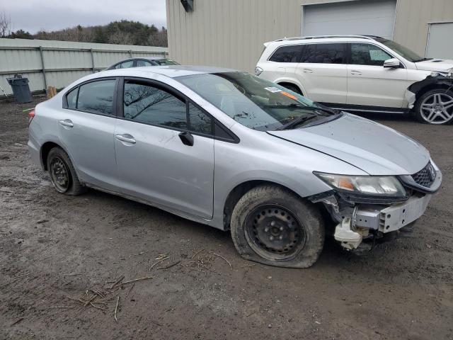 2HGFB2F52DH581281 - 2013 HONDA CIVIC LX SILVER photo 4