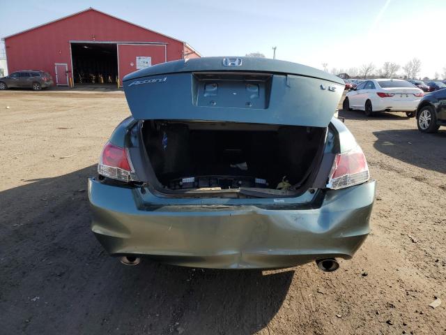 1HGCP36708A801159 - 2008 HONDA ACCORD EX GREEN photo 6