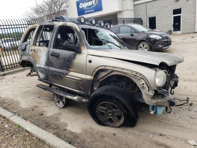 1J8GK38K13W714326 - 2003 JEEP LIBERTY RENEGADE BURN photo 4