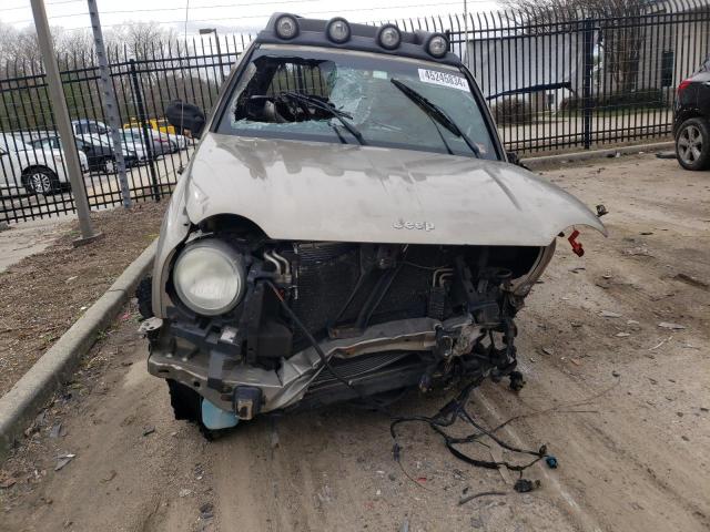 1J8GK38K13W714326 - 2003 JEEP LIBERTY RENEGADE 烧焦的 照片 5