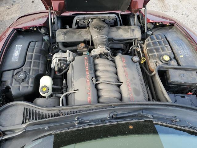 1G1YY22G035121242 - 2003 CHEVROLET CORVETTE BURGUNDY photo 11