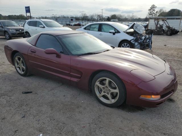 1G1YY22G035121242 - 2003 CHEVROLET CORVETTE BURGUNDY photo 4