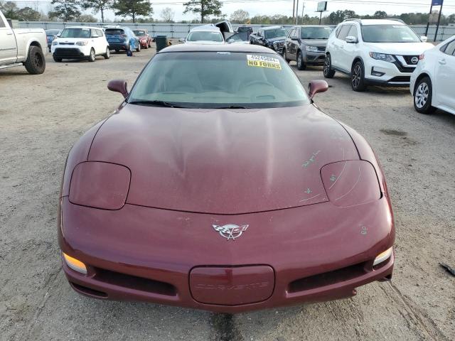 1G1YY22G035121242 - 2003 CHEVROLET CORVETTE BURGUNDY photo 5