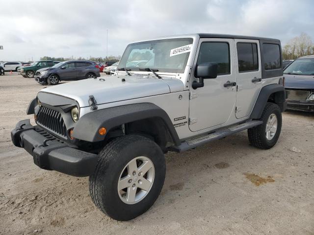 1C4HJWDG1CL141494 - 2012 JEEP WRANGLER U SPORT SILVER photo 1