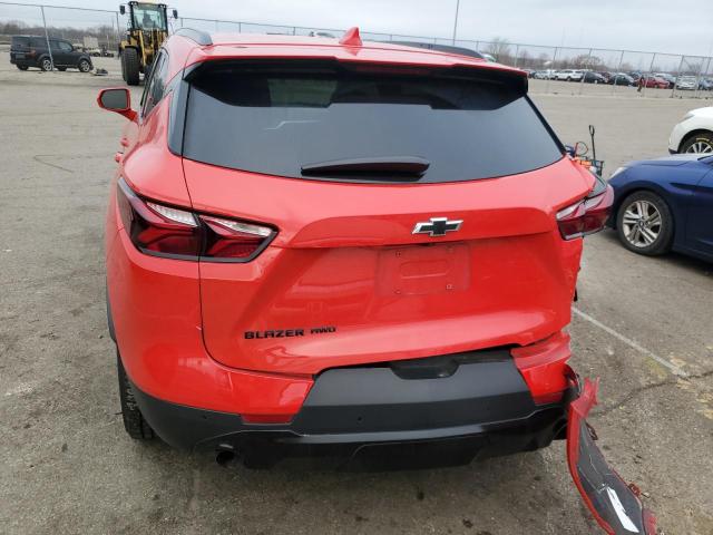 3GNKBGRS9KS689961 - 2019 CHEVROLET BLAZER 2LT RED photo 6