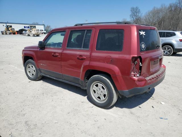 1C4NJPBA1GD715387 - 2016 JEEP PATRIOT SPORT RED photo 2