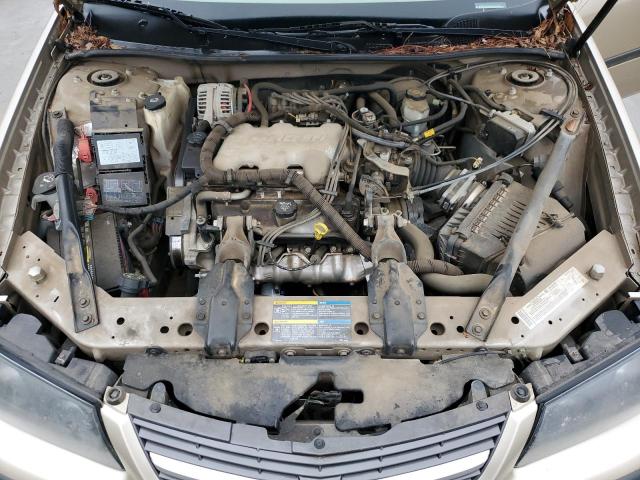 2G1WF52E859393895 - 2005 CHEVROLET IMPALA BEIGE photo 11