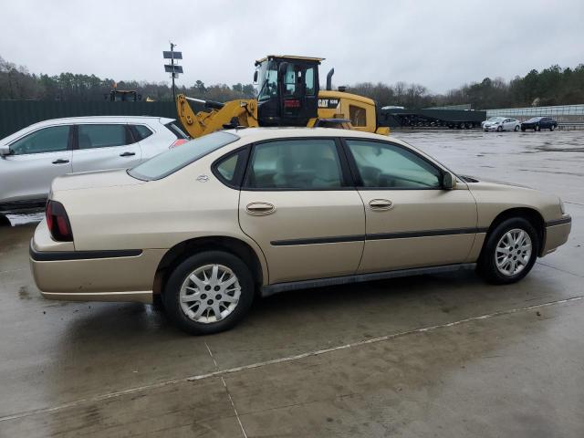 2G1WF52E859393895 - 2005 CHEVROLET IMPALA BEIGE photo 3