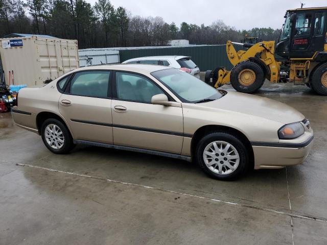 2G1WF52E859393895 - 2005 CHEVROLET IMPALA BEIGE photo 4