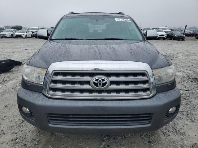 5TDJW5G16CS067377 - 2012 TOYOTA SEQUOIA LIMITED GRAY photo 5