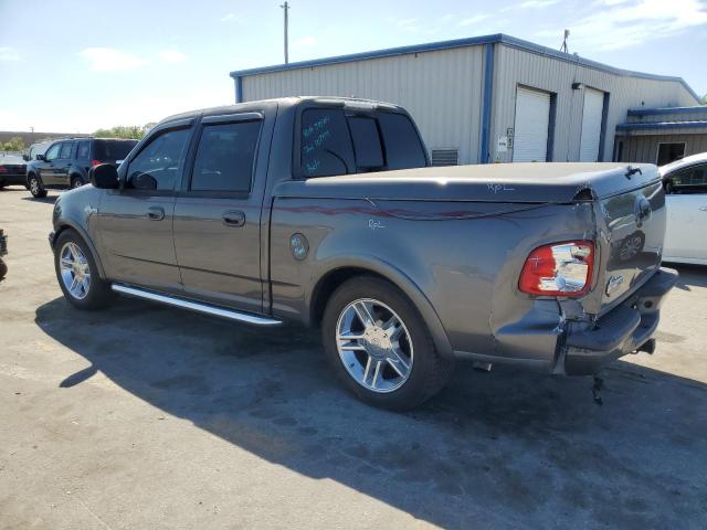 1FTRW07322KD29540 - 2002 FORD F150 SUPERCREW HARLEY DAVIDSON GRAY photo 2