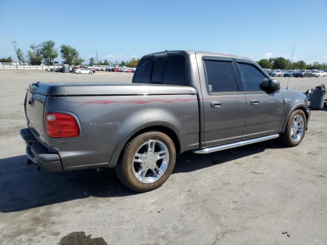 1FTRW07322KD29540 - 2002 FORD F150 SUPERCREW HARLEY DAVIDSON GRAY photo 3