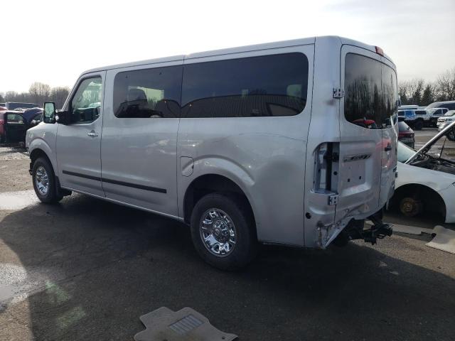 5BZAF0AA0KN852218 - 2019 NISSAN NV 3500 SILVER photo 2