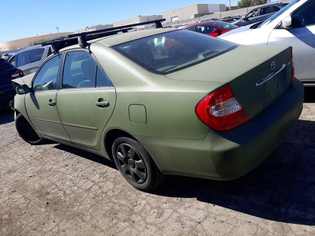 4T1BE32K74U265664 - 2004 TOYOTA CAMRY LE GREEN photo 2