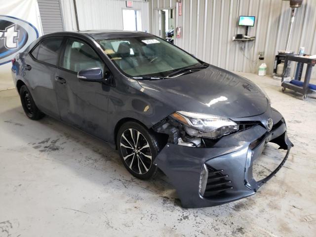 2T1BURHE1KC229703 - 2019 TOYOTA COROLLA L GRAY photo 4