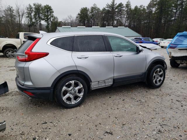 2HKRW2H54KH659500 - 2019 HONDA CR-V EX SILVER photo 3