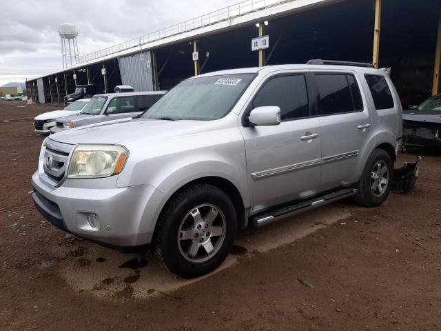 5FNYF38939B004354 - 2009 HONDA PILOT TOURING SILVER photo 1