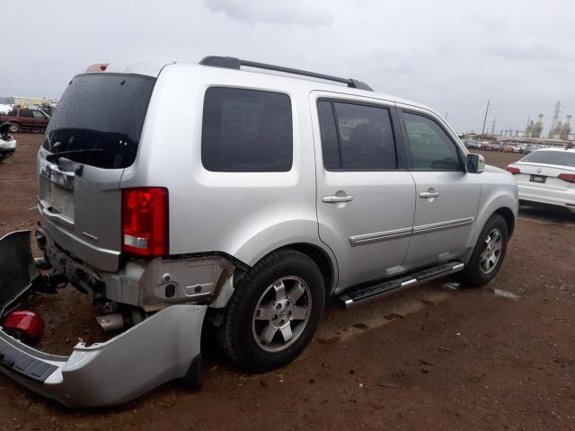 5FNYF38939B004354 - 2009 HONDA PILOT TOURING SILVER photo 3