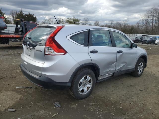 5J6RM4H35CL075517 - 2012 HONDA CR-V LX SILVER photo 3