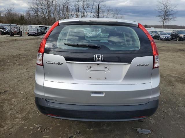 5J6RM4H35CL075517 - 2012 HONDA CR-V LX SILVER photo 6