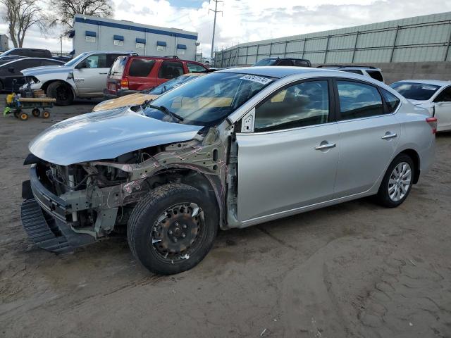 3N1AB7AP4EY307755 - 2014 NISSAN SENTRA S SILVER photo 1